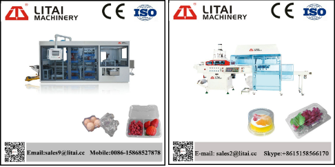 Plastic Clamshell Vacuum Forming Machine