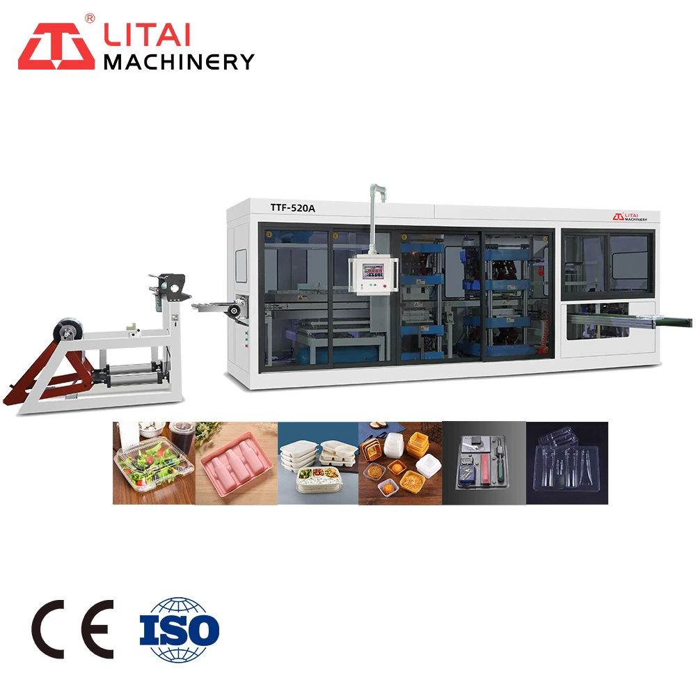 TTF-520A Mooncake Box Plastic Cake Box Thermoforming Machine