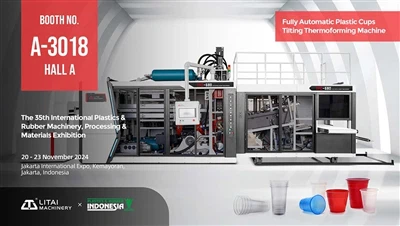 Exhibition Preview: Plastic Cup Machine Will Be Exhibited At The 35th Indones...