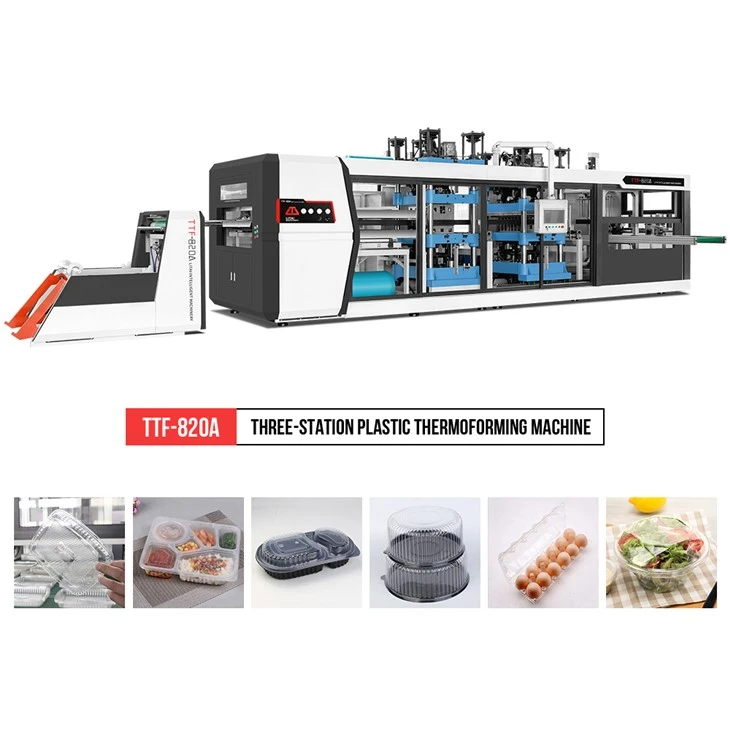Nuts Container Clamshell Box Making Machine
