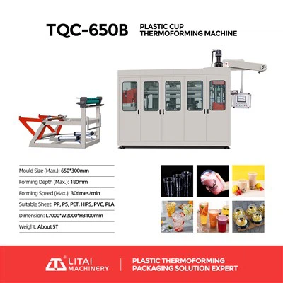 Disposable Plastic Cup Molding Machine