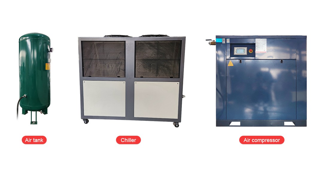 Auxiliary equipment for disposable plastic cup thermoforming machine Auxiliary equipment for disposable plastic cup thermoforming machine
