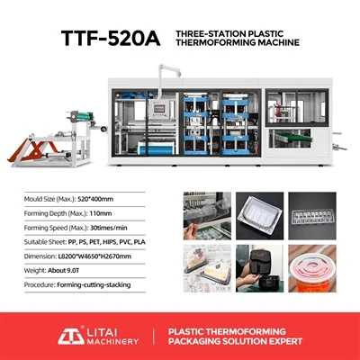 Food Container Thermoforming Machine