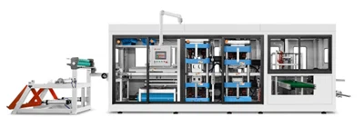 Fully Automatic Three-station Plastic Thermoforming Machine