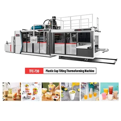 Disposable Plates And Cups Making Machine