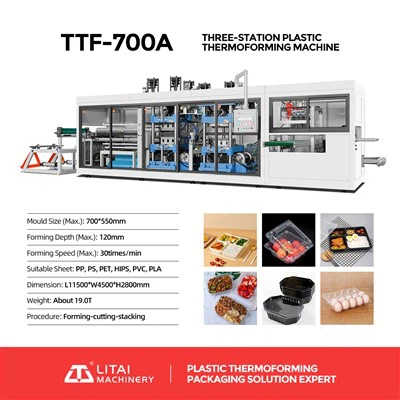 Thermoform Tray Forming Machine