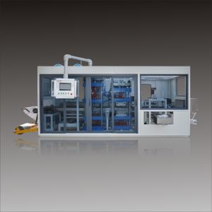 Disposable Plastic Bread Container Thermoforming Machine