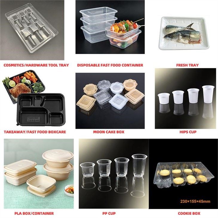 Automatic Four-pillar Hydraulic Vacuum Thermoforming Making Machine