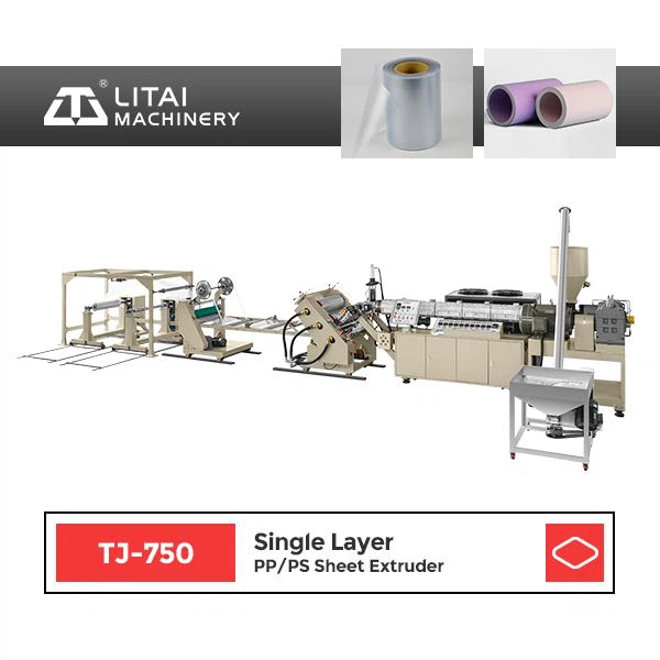 Single Layer PP/PS Sheet Extruder