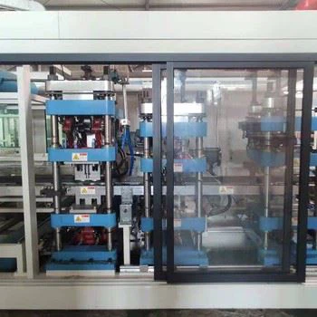 HIgh Quality Beloved Four Station Steady Plastic Thermoforming Machine