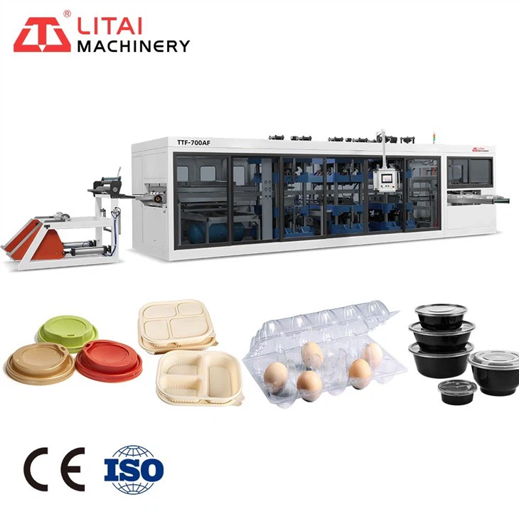 Plastic Flower Pot thermoforming Machine