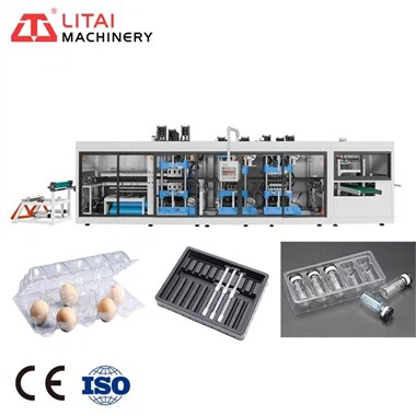 PET Blister Packing Tray Thermoforming Machine