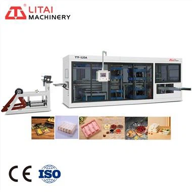 Plastic Decorative Candle Tray Thermoforming Machine