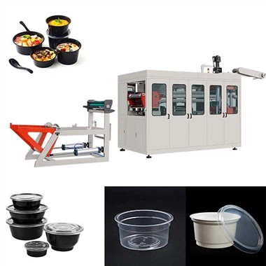 PP Disposable Plastic Soup Bowl Thermoforming Machine