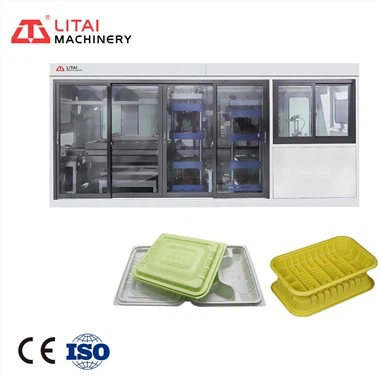 TTF-400A Full Automatic Three-Station Plastic Thermoforming Machine