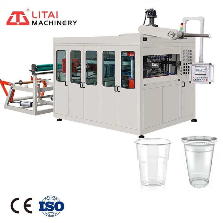 Coffee Plastic Cups Thermoforming Machine