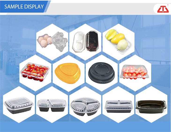 Multi Function Plastic Container Thermoforming Machine