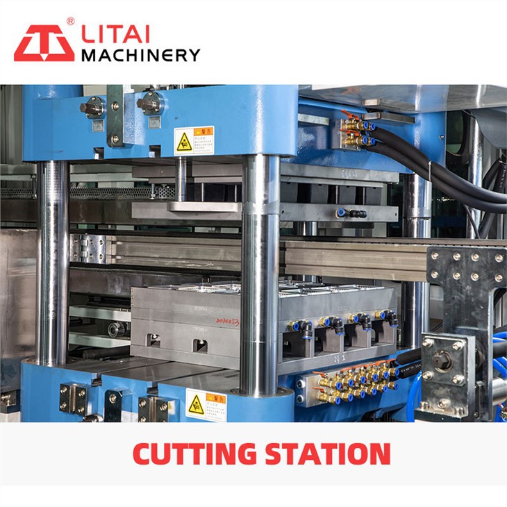 Plastic Packaging Takeaway Food Container Thermoforming Machine