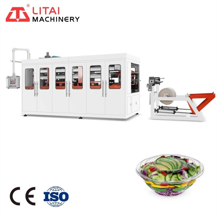 PP Round Plastic Fruit Container Thermoforming Machine