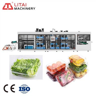 Customized Clear Plastic Fruit Box Thermoforming Machine