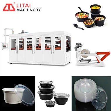 Round Soup Bowl Thermoforming Machine