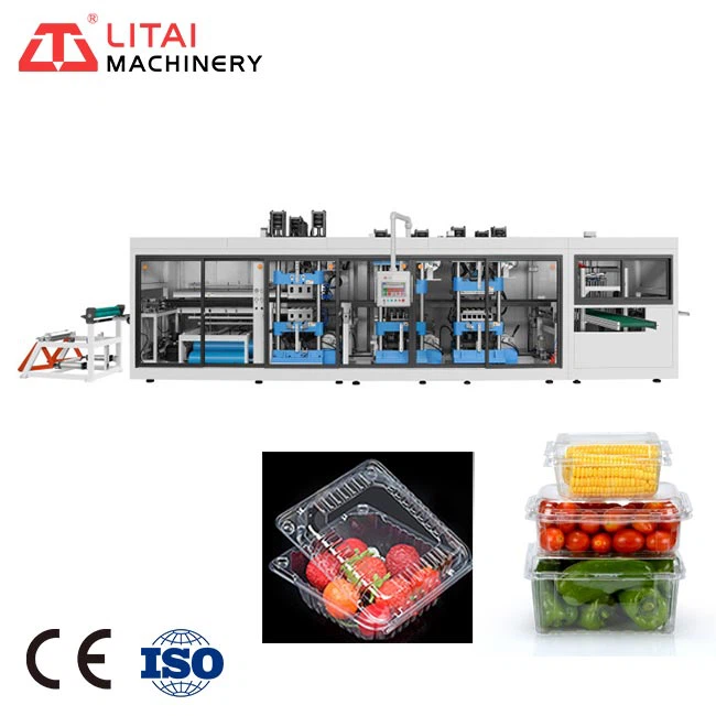 Transparent Clamshell Fruit Box Making Machine