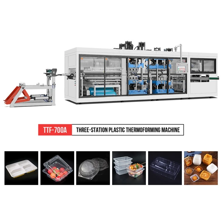 Plastic Fruit Tray Thermoforming Machine