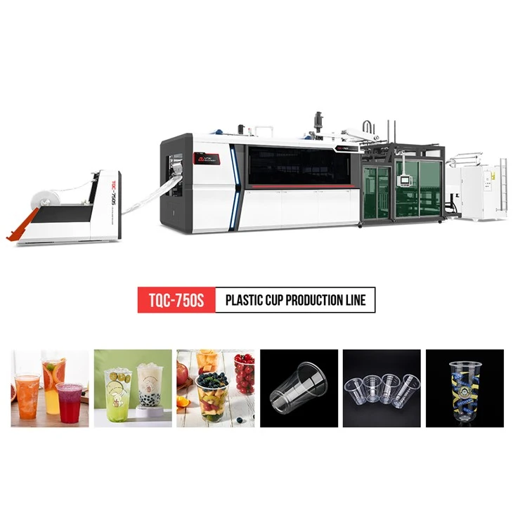 PS PET Disposable Plastic Cup Lid Forming Machine