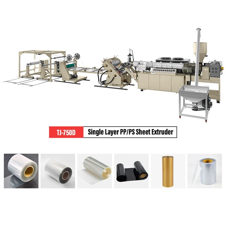 Plastic Sheet Extruder Machine