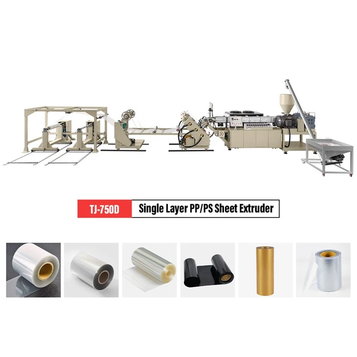 Plastic Sheet Extrusion Machine